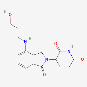 molecular formula C16H19N3O4 B14773874 Lenalidomide-C3-OH 