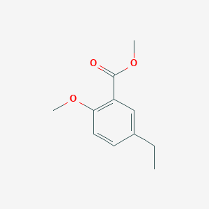 molecular formula C11H14O3 B14773883 Methyl 5-ethyl-2-methoxybenzoate 