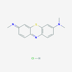 molecular formula C15H16ClN3S B147740 天青 B CAS No. 531-55-5