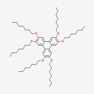 molecular formula C60H96O6 B14774169 2,3,6,7,10,11-Hexakis(heptyloxy)triphenylene CAS No. 69079-53-4