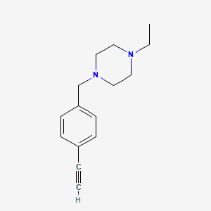 1-Ethyl-4-(4-ethynylbenzyl)piperazine