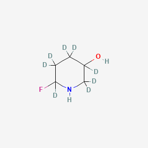 6-fluoro(2,2,3,4,4,5,5,6-(2)H)piperidin-3-ol