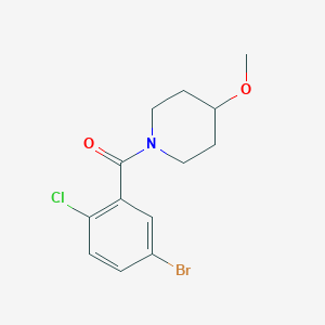 (5-Bromo-2-chlorophenyl)(4-methoxypiperidin-1-yl)methanone