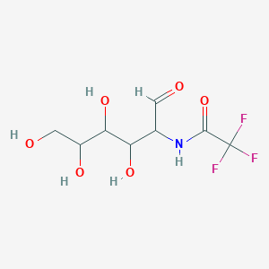 molecular formula C8H12F3NO6 B14774310 2-Deoxy-2-[(trifluoroacetyl)amino]hexose 