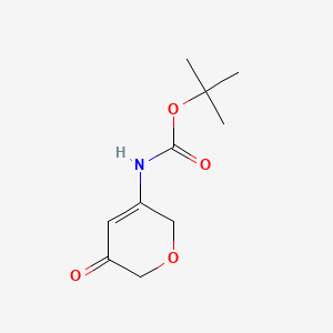 tert-Butyl (5-oxo-5,6-dihydro-2H-pyran-3-yl)carbamate