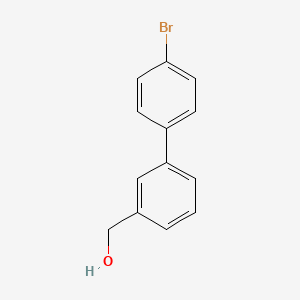 molecular formula C13H11BrO B14774361 (4'-Bromo-[1,1'-biphenyl]-3-yl)methanol 