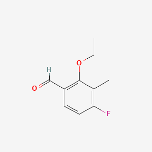 2-Ethoxy-4-fluoro-3-methylbenzaldehyde