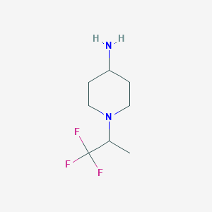 1-(1,1,1-Trifluoropropan-2-yl)piperidin-4-amine