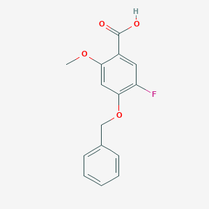 4-(Benzyloxy)-5-fluoro-2-methoxybenzoic acid