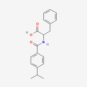 molecular formula C19H21NO3 B14774438 (4-isopropylbenzoyl)-D-phenylalanine 