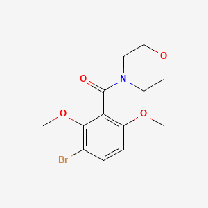 (3-Bromo-2,6-dimethoxyphenyl)(morpholino)methanone