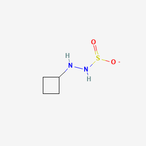 molecular formula C4H9N2O2S- B14774692 N-cyclobutylaminosulfonamide 