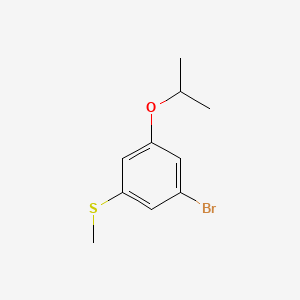 (3-Bromo-5-isopropoxyphenyl)(methyl)sulfane