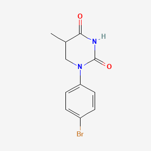 1-(4-Bromophenyl)-5-methyl-hexahydropyrimidine-2,4-dione