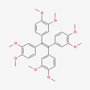 1,1,2,2-Tetrakis(3,4-dimethoxyphenyl)ethene