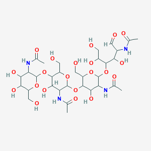 molecular formula C32H54N4O21 B14775211 N,N',N'',N'''-Tetraacetylchitotetraose 