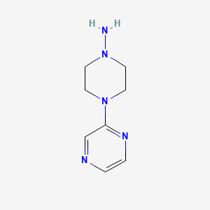 4-(Pyrazin-2-yl)piperazin-1-amine
