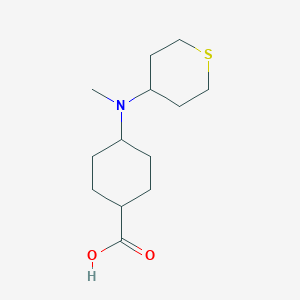 4-(methyl(tetrahydro-2H-thiopyran-4-yl)amino)cyclohexane-1-carboxylic acid