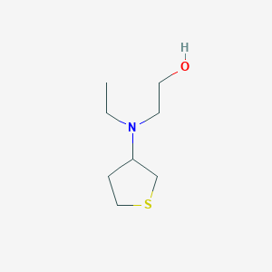 molecular formula C8H17NOS B1477571 2-(Ethyl(tetrahydrothiophen-3-yl)amino)ethan-1-ol CAS No. 1849298-41-4