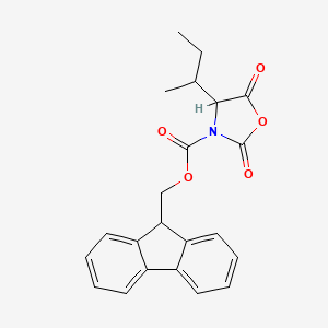 (S)-(9H-Fluoren-9-yl)methyl 4-((S)-sec-butyl)-2,5-dioxooxazolidine-3-carboxylate