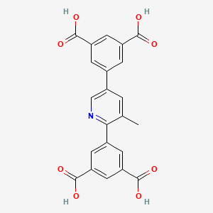 5,5'-(3-Methylpyridine-2,5-diyl)diisophthalic acid