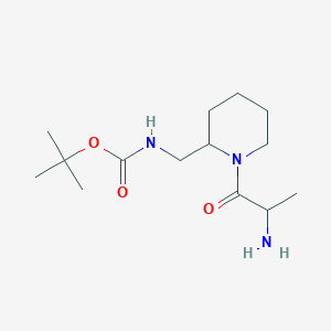 tert-Butyl ((1-((S)-2-aminopropanoyl)piperidin-2-yl)methyl)carbamate