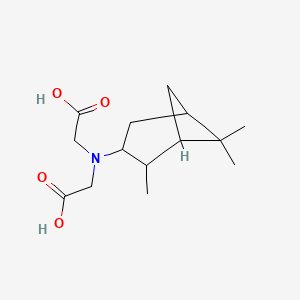 2-[Carboxymethyl-(2,6,6-trimethyl-3-bicyclo[3.1.1]heptanyl)amino]acetic acid