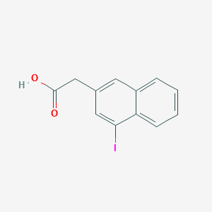 4-Iodonaphthalene-2-acetic acid