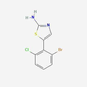 5-(2-Bromo-6-chlorophenyl)thiazol-2-amine