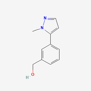 (3-(1-Methyl-1H-pyrazol-5-yl)phenyl)methanol