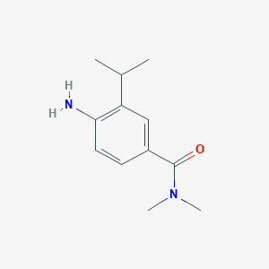 4-Amino-3-isopropyl-N,N-dimethylbenzamide