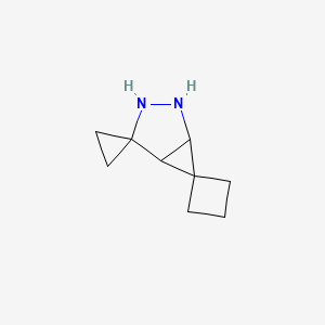 Dispiro[2,3-diazabicyclo[3.1.0]hexane-6,1'-cyclobutane-2',1''-cyclopropane]