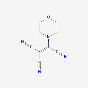 2-(Morpholin-4-yl)ethene-1,1,2-tricarbonitrile