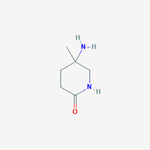 5-Amino-5-methyl-piperidin-2-one