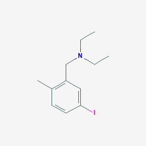 N-Ethyl-N-(5-iodo-2-methylbenzyl)ethanamine