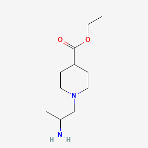 Ethyl 1-(2-aminopropyl)piperidine-4-carboxylate