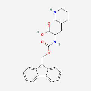 2-(9H-Fluoren-9-ylmethoxycarbonylamino)-3-piperidin-3-YL-propionic acid