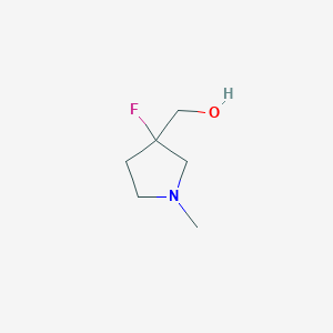 (3-Fluoro-1-methyl-pyrrolidin-3-yl)methanol