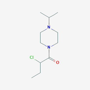 molecular formula C11H21ClN2O B1477722 2-Chloro-1-(4-isopropylpiperazin-1-yl)butan-1-one CAS No. 2092498-76-3