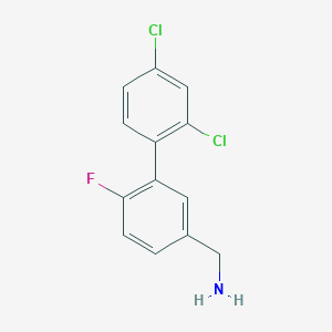 C-(2',4'-dichloro-6-fluoro-biphenyl-3-yl)-methylamine