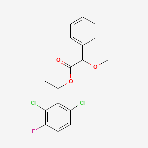 (S)-1-(2,6-Dichloro-3-fluorophenyl)ethyl 2-methoxy-2-phenylacetate