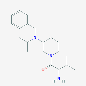 2-Amino-1-((S)-3-(benzyl(isopropyl)amino)piperidin-1-yl)-3-methylbutan-1-one