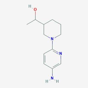 1-(1-(5-Aminopyridin-2-yl)piperidin-3-yl)ethan-1-ol