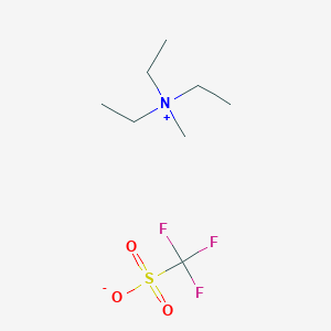 molecular formula C8H18F3NO3S B14777536 Triethylmethylammonium triflate 