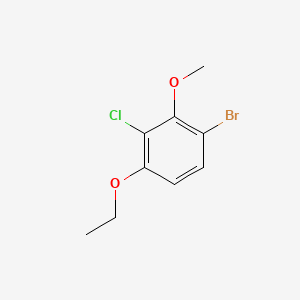 1-Bromo-3-chloro-4-ethoxy-2-methoxybenzene