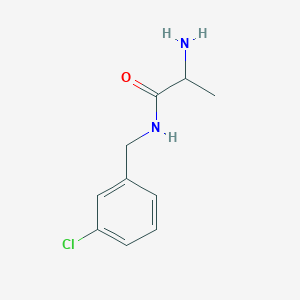 (S)-2-Amino-N-(3-chlorobenzyl)propanamide