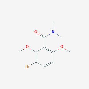 3-bromo-2,6-dimethoxy-N,N-dimethylbenzamide