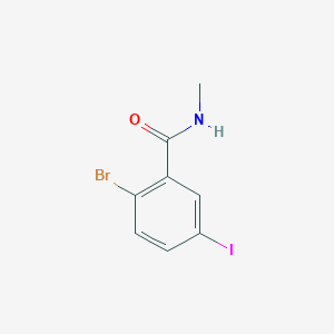 2-Bromo-5-iodo-N-methylbenzamide