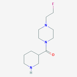 molecular formula C12H22FN3O B1477781 (4-(2-Fluoroethyl)piperazin-1-yl)(piperidin-3-yl)methanone CAS No. 2098097-15-3