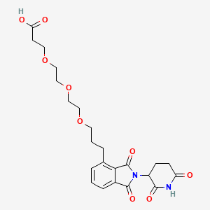 Thalidomide-C3-O-PEG2-C2-acid